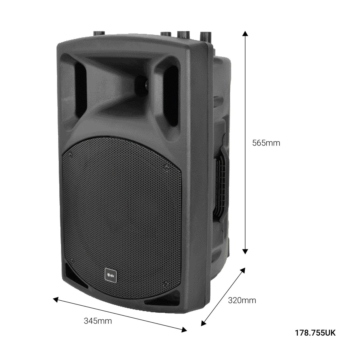 QX12A Active Speaker Cabinet
