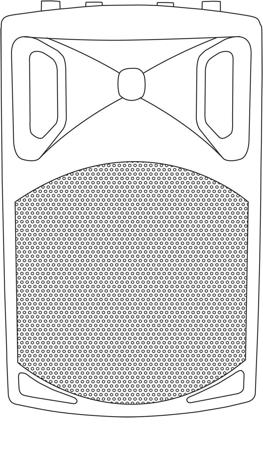 QX12A Active Speaker Cabinet