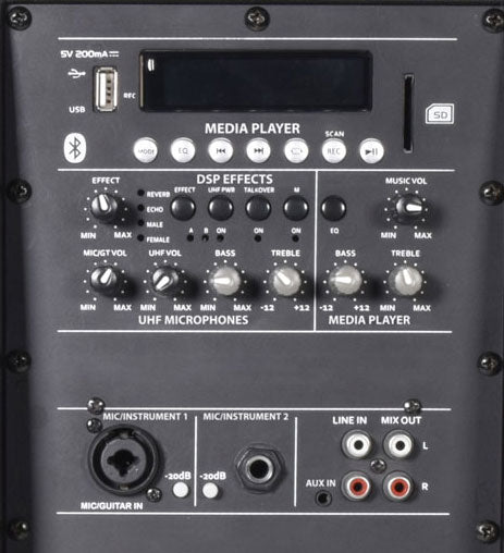 QOVA-12PA Performance Portable PA Unit