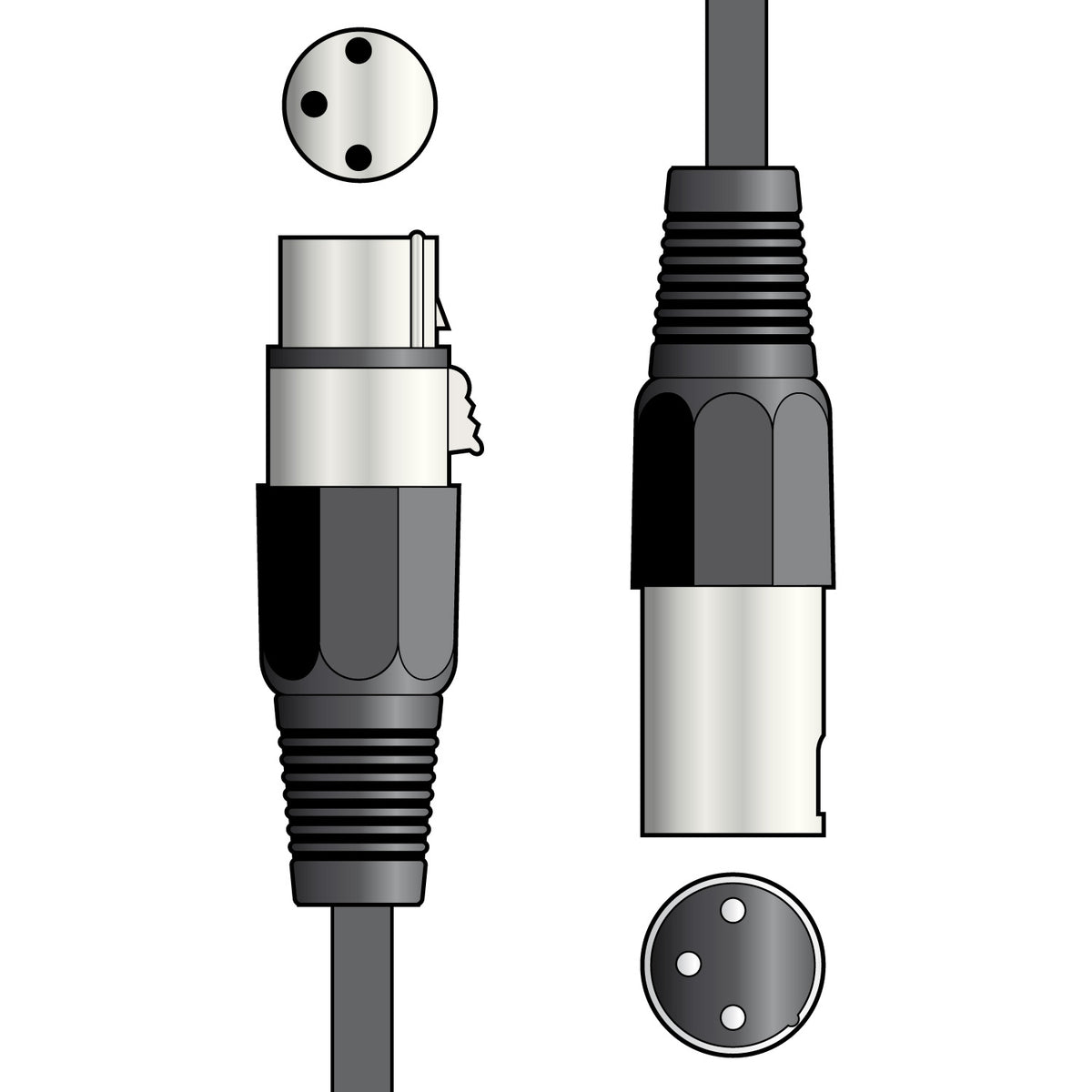 Essential Microphone Lead XLR 1.5m