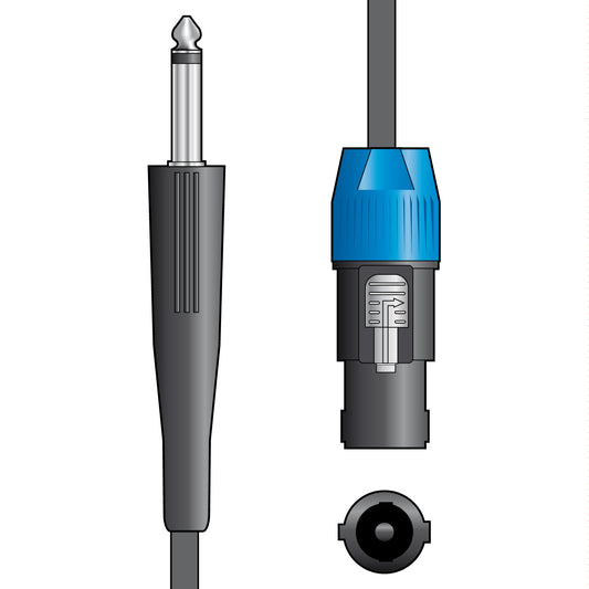Classic Speaker Lead Speaker Plug - Jack 6.0m