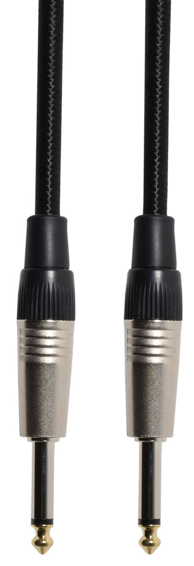 Braid Guitar Lead Black 3m