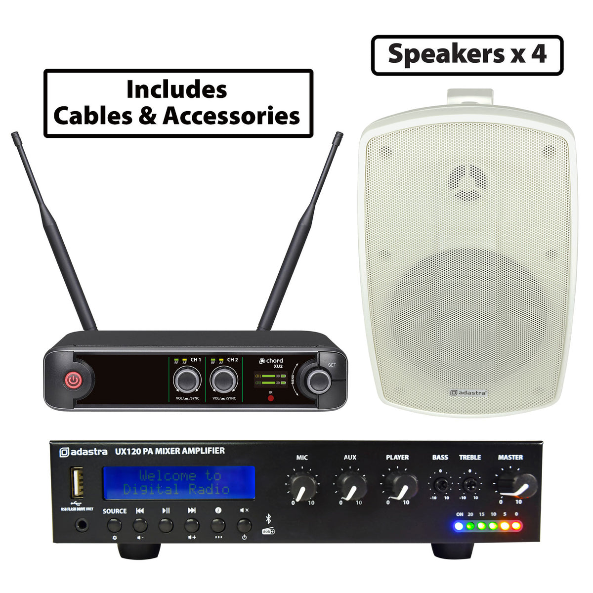 Large Class / Small Hall PA Package 60msq