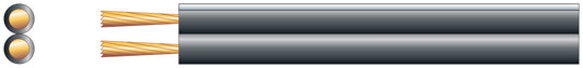 Heavy Duty Fig 8 Speaker Cable, 2 x (42 x 0.18mmØ)