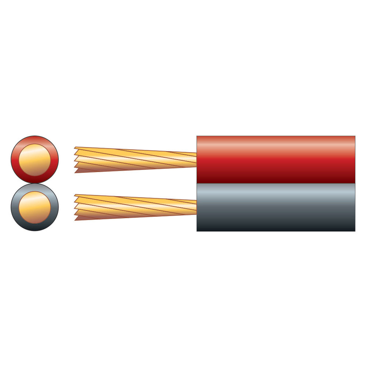 Fig 8 Power/Speaker Cable, 2 x (45 x 0.18mmØ)