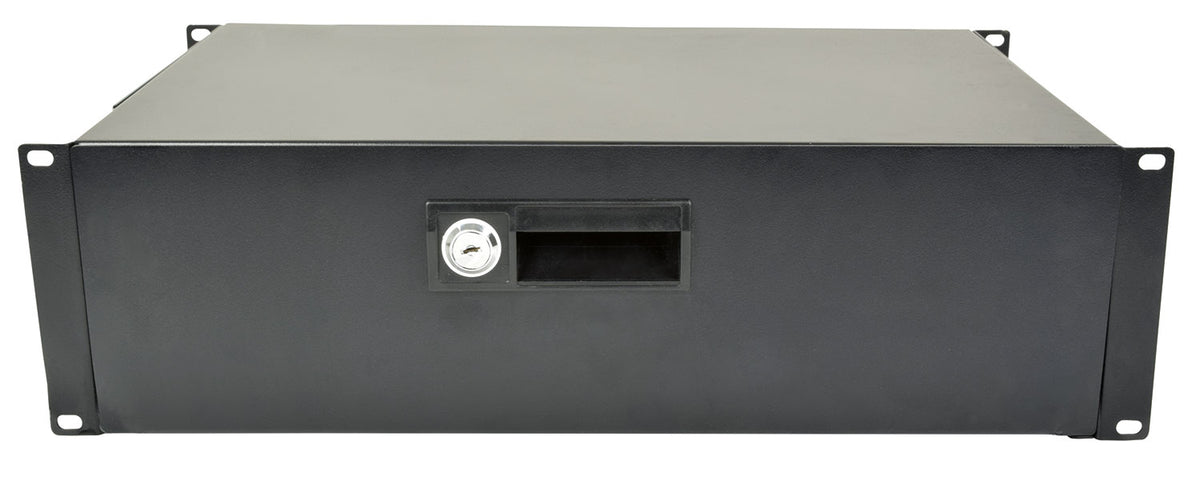 19" Lockable Rack Drawer Units