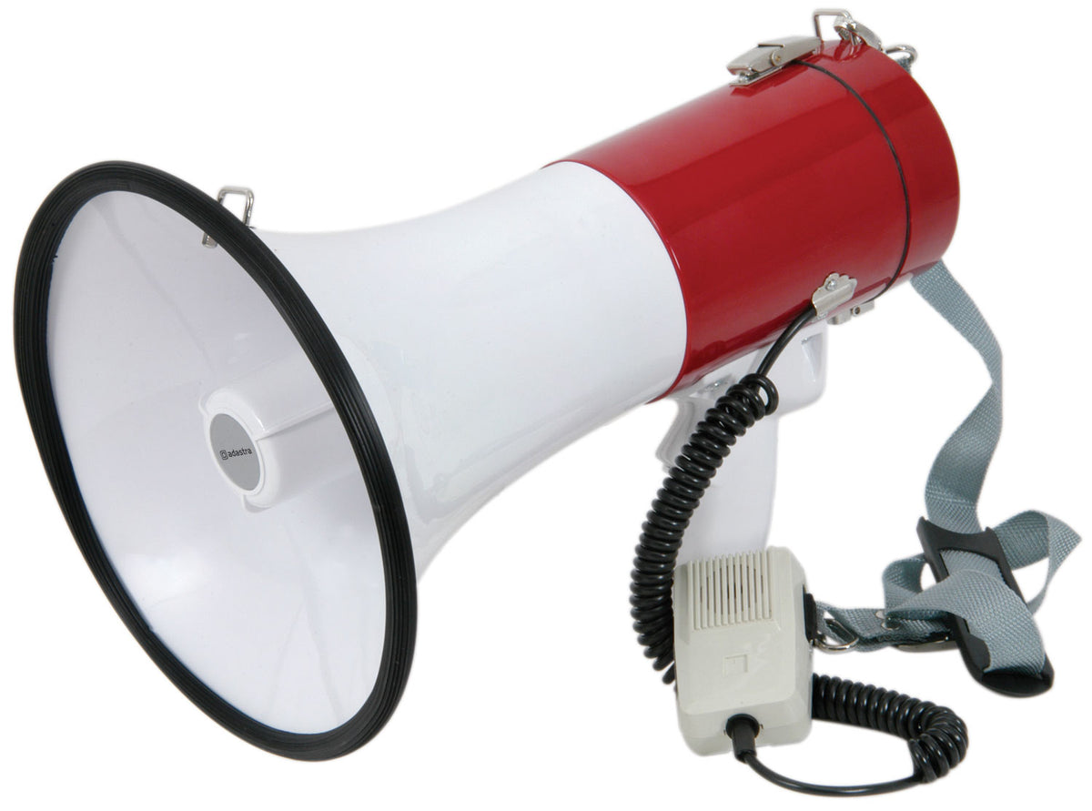 Megaphone (30W max) with Siren