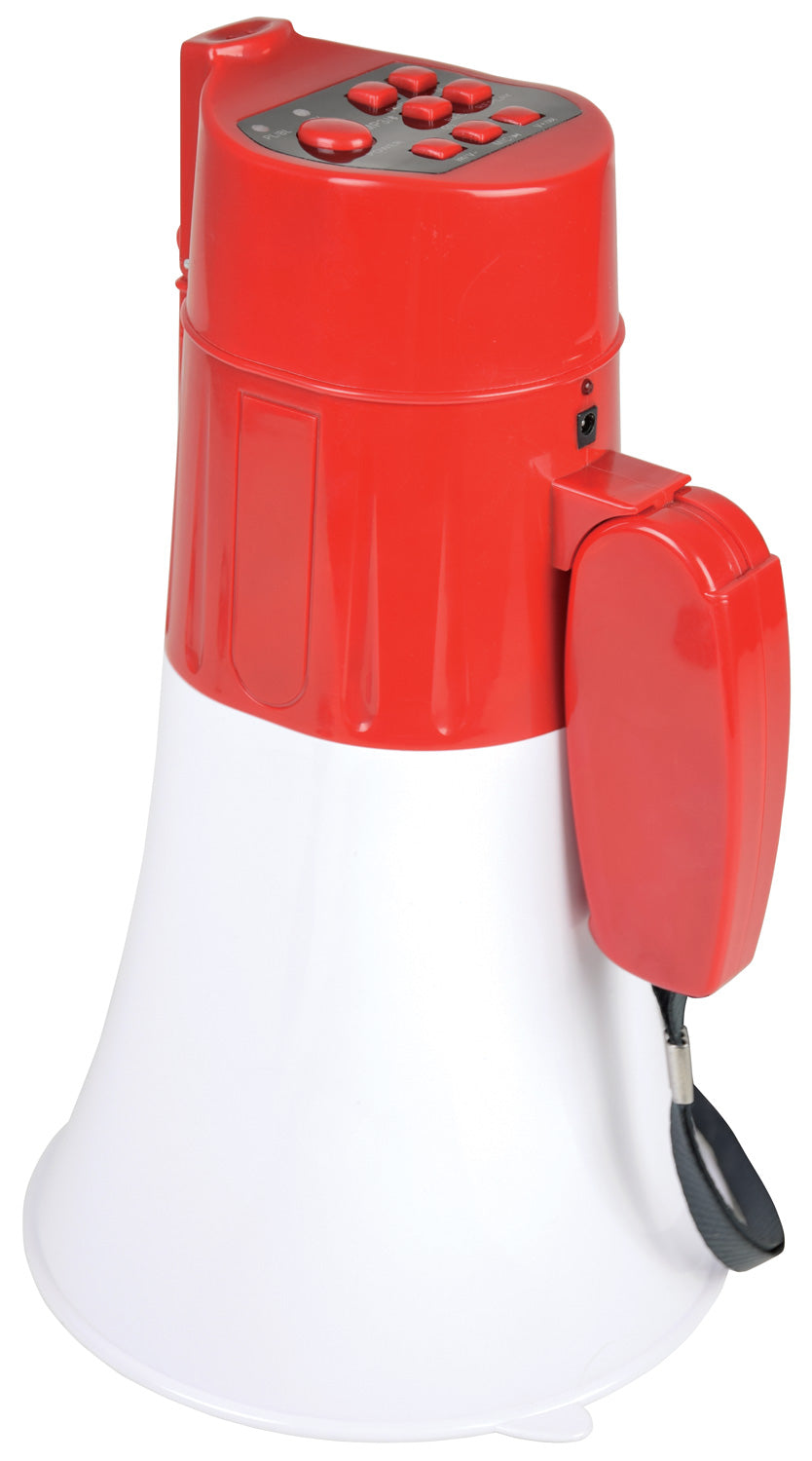 Rechargeable Megaphone with USB/SD, Looper & BT