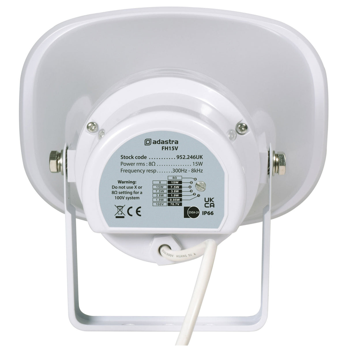 EN54-24 Fire Rated Horn Speakers