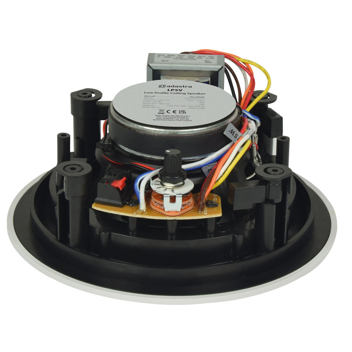 2 Way Low Profile 100V Line Ceiling Speakers
