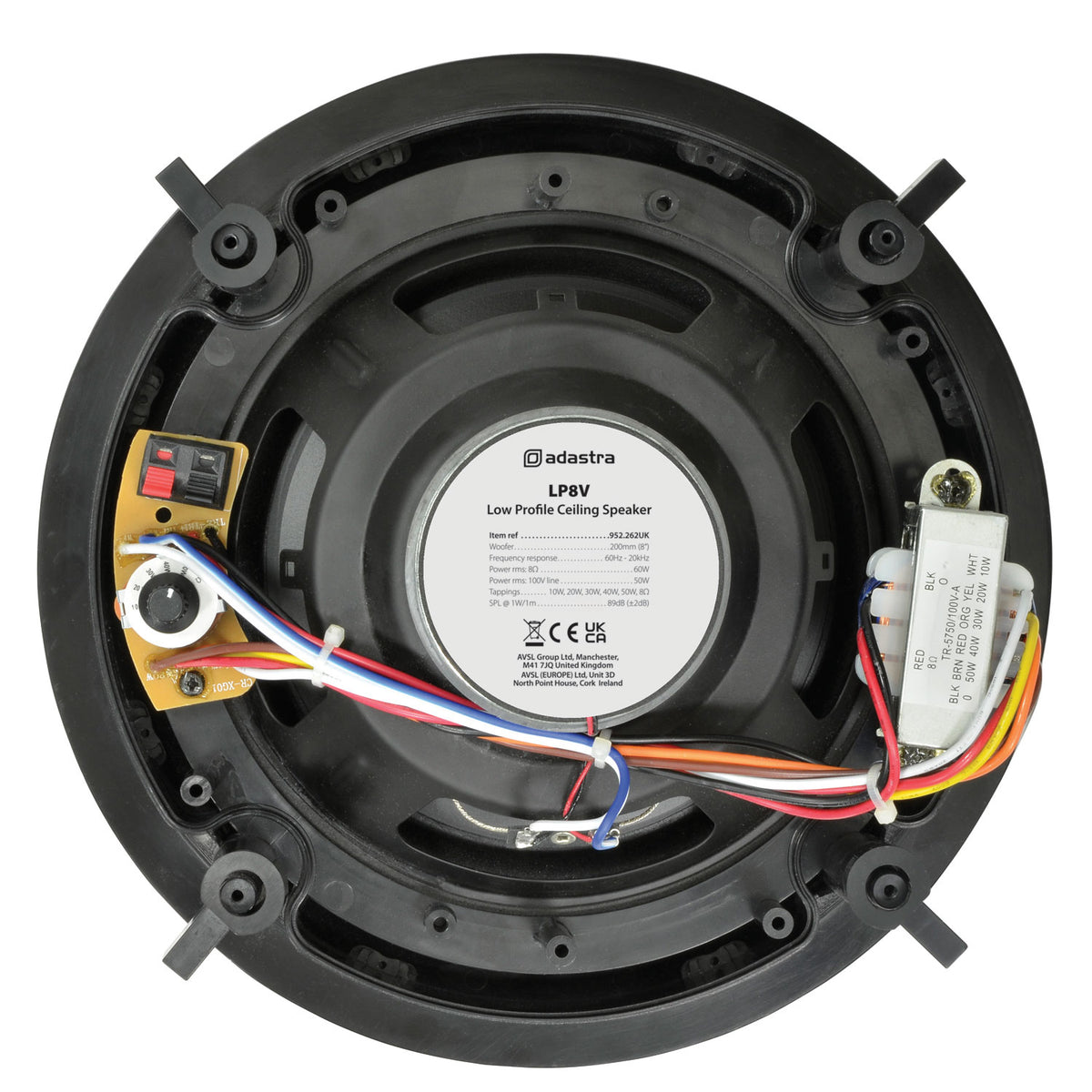2 Way Low Profile 100V Line Ceiling Speakers