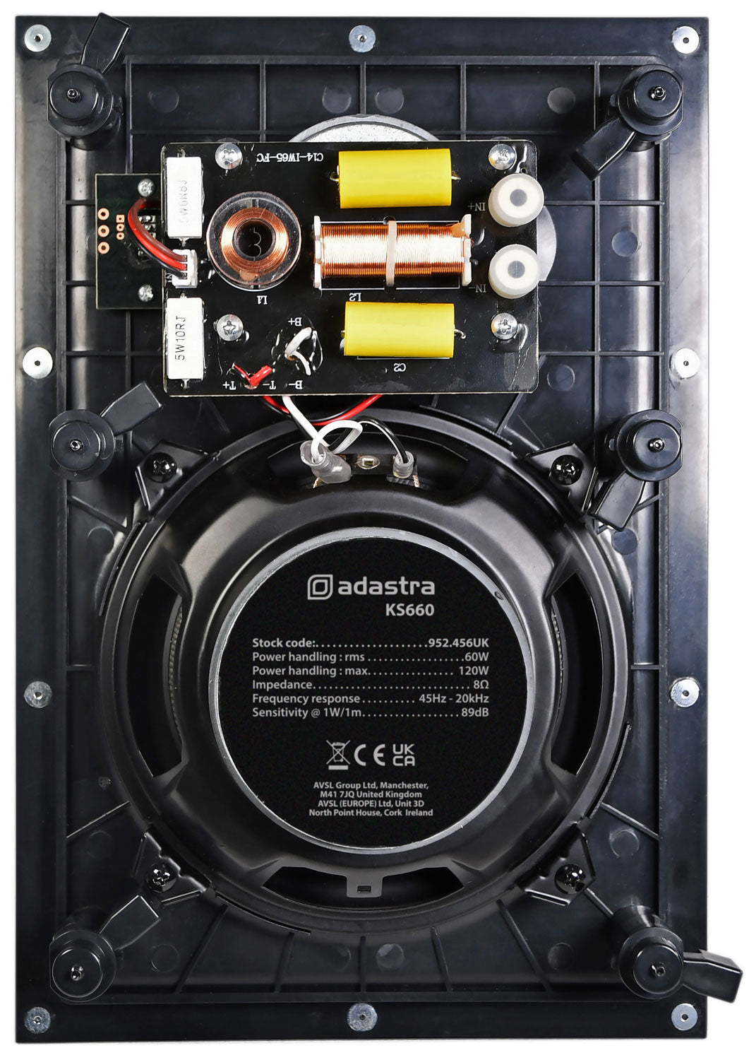 KS660 In-wall Speaker 6.5" 60W