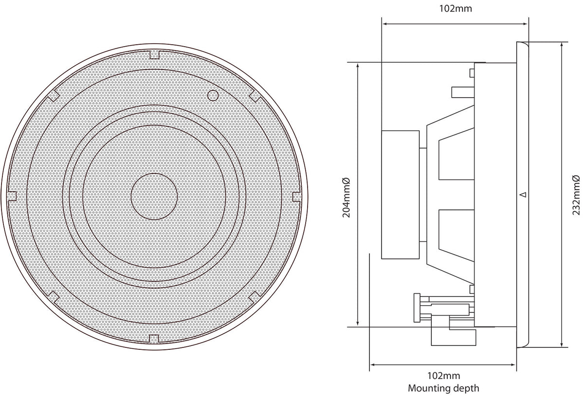 SL Series - Slimline Ceiling Speakers