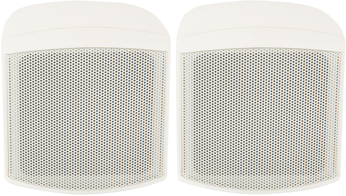 Compact Background Speakers 2.5" White