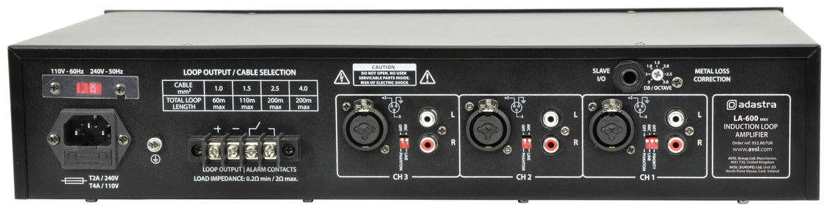 LA Series Induction Loop Amplifiers