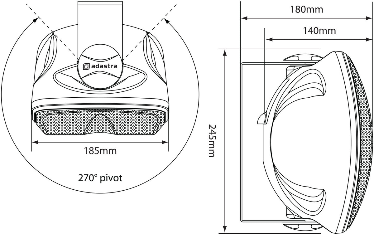 FC Series Compact Background Speakers