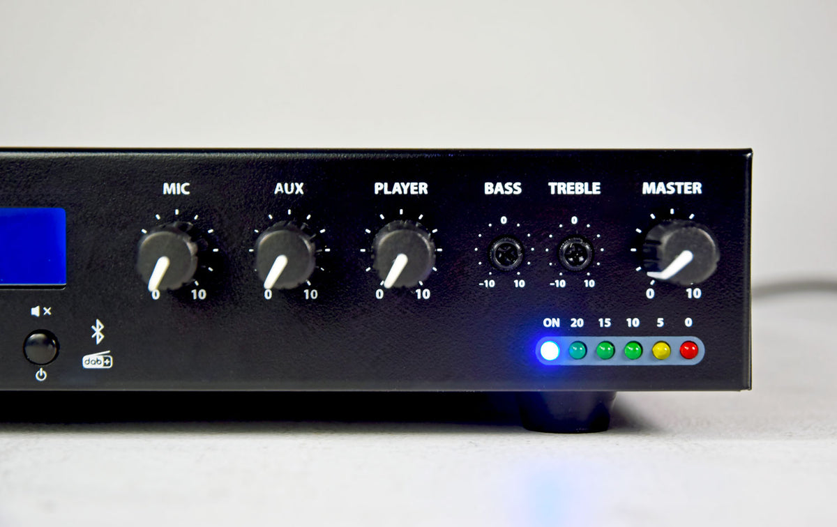 UX Series Compact 100V Mixer-Amplifiers