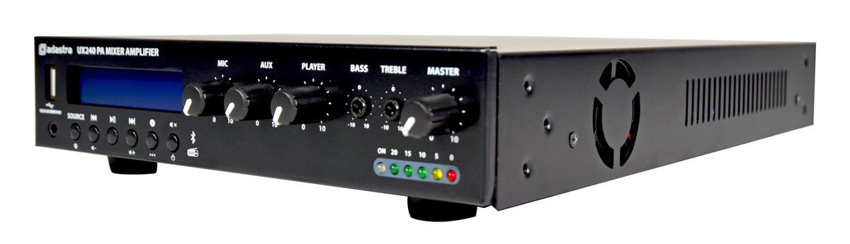 UX Series Compact 100V Mixer-Amplifiers