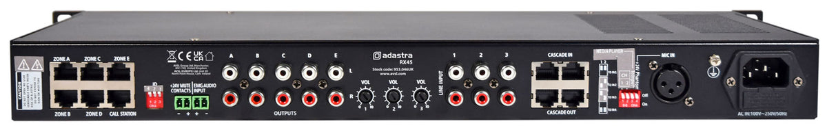 RX45 Advanced Audio Matrix