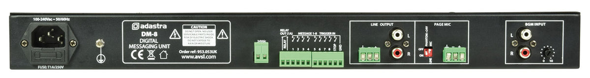 DM-8 Digital Messaging Unit