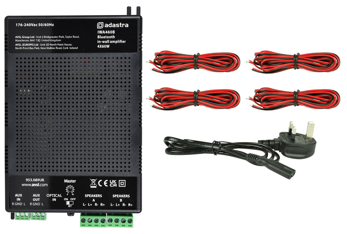 IWA In-Wall Amplifiers with Bluetooth