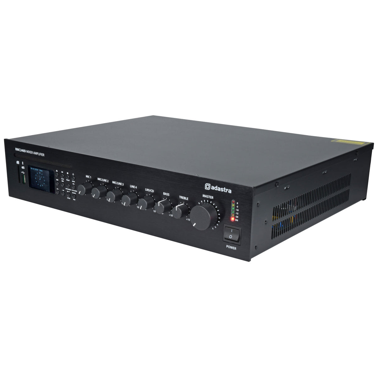 RMC-series Mixer-Amps 100V with CD, DAB+, BT and mp3 Player