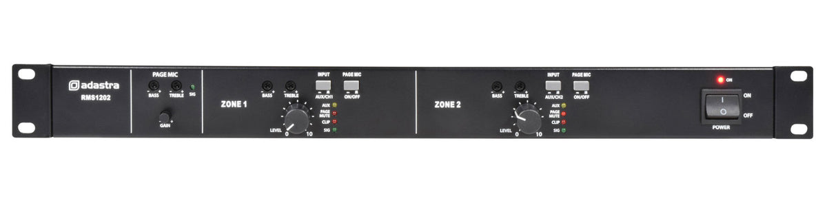 RMS-series Multi Zone 100V Amplifiers