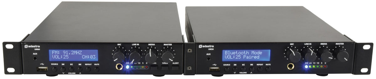 UM Series Ultra Compact Mixer-Amplifiers 100V