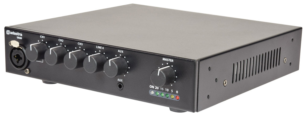 UA Series Compact 100V Mixer-Amplifiers