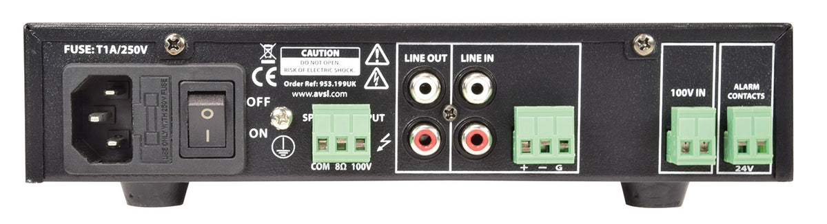 US Series Compact 100V Slave Amplifiers