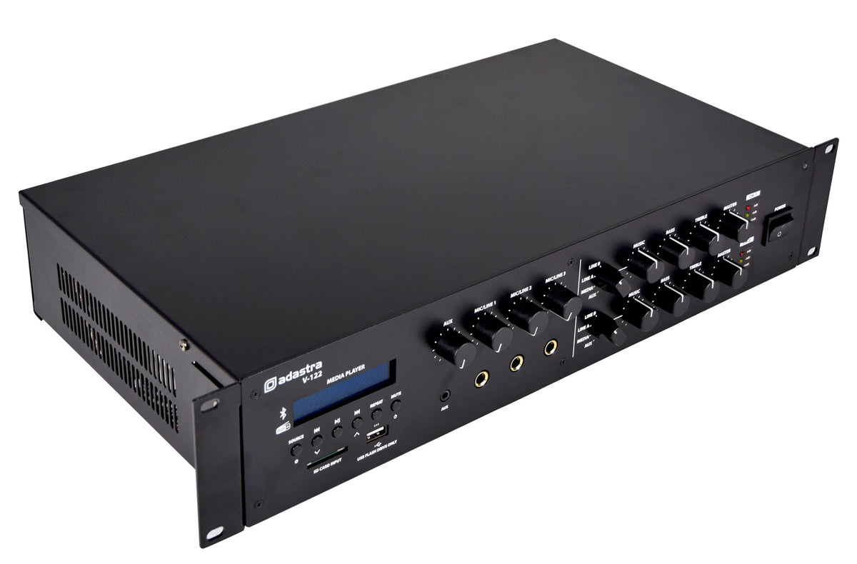 V-series Dual Zone 100V Mixer-Amplifiers