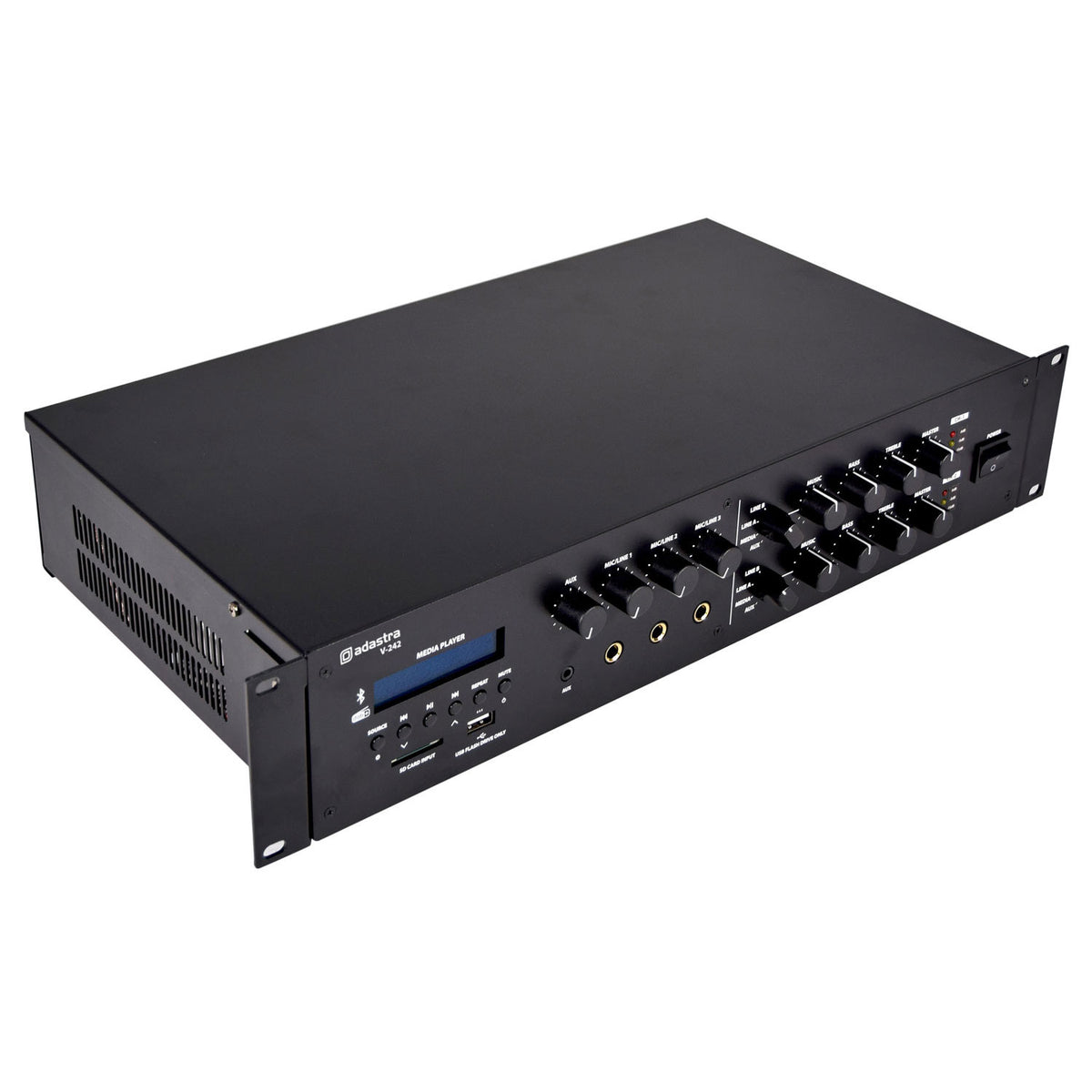 V-series Dual Zone 100V Mixer-Amplifiers