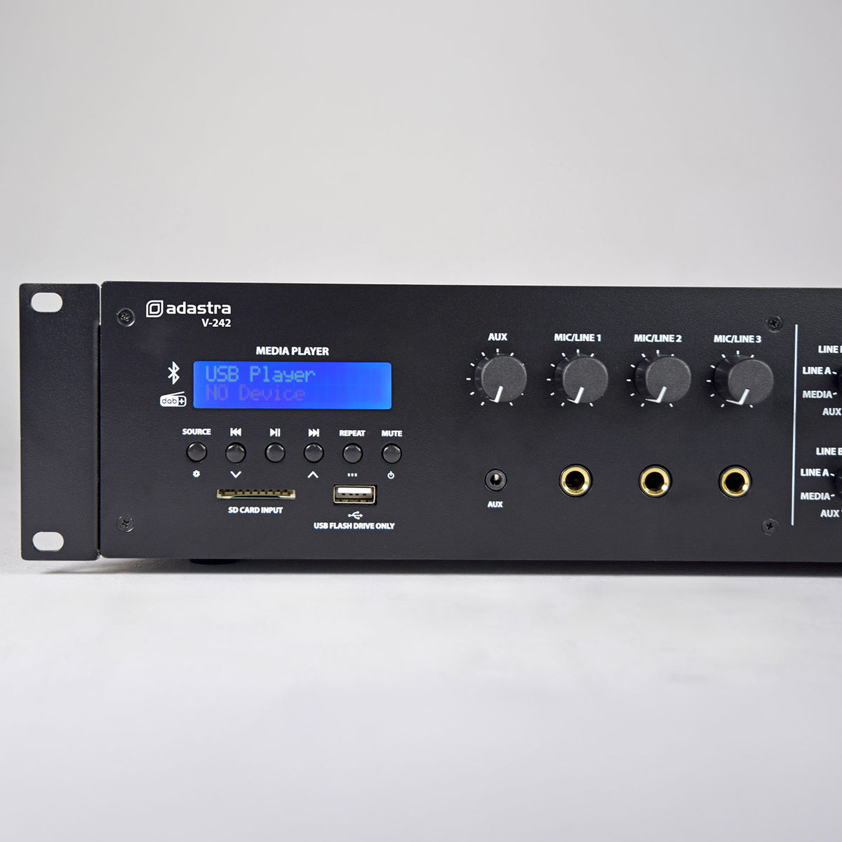 V-series Dual Zone 100V Mixer-Amplifiers