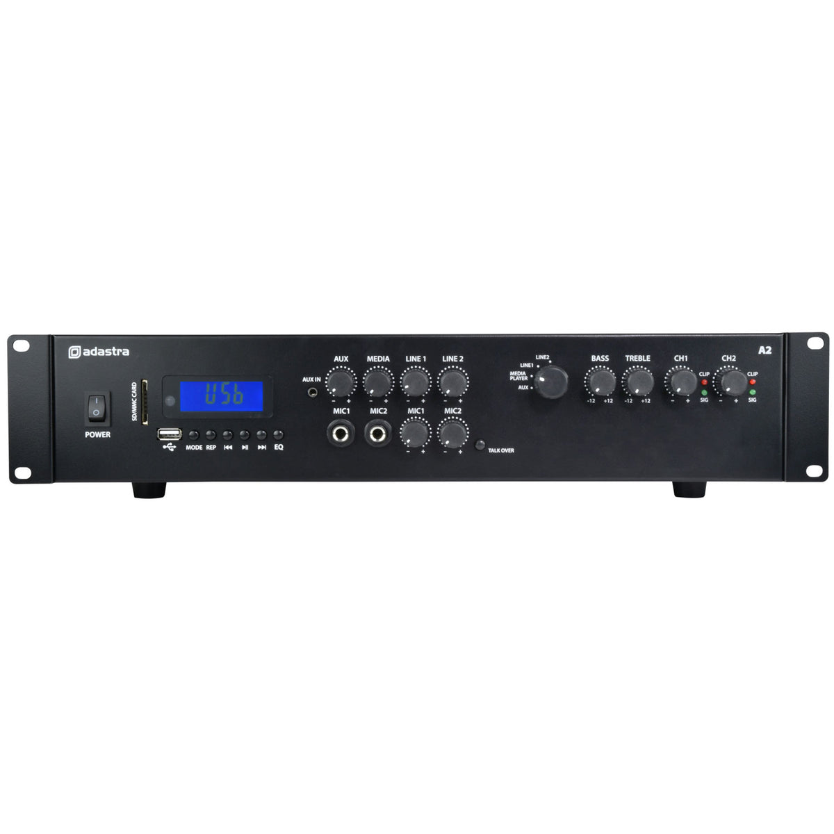A2 Stereo PA Amplifier 2 x 200W