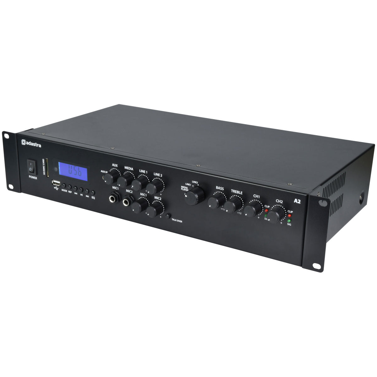 A2 Stereo PA Amplifier 2 x 200W