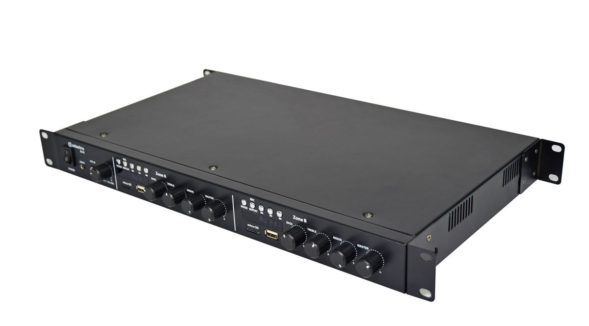 A14 Dual Stereo Mixer-Amplifier 4 x 160W
