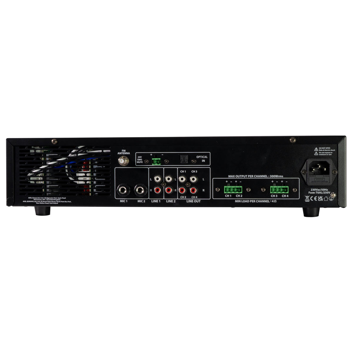 A-series Commercial Mixer-amplifiers