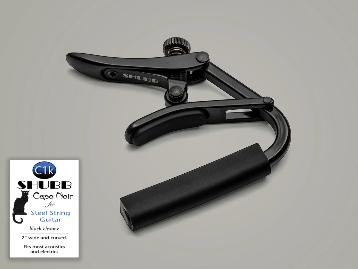 Shubb C1 Black Chrome capo photo