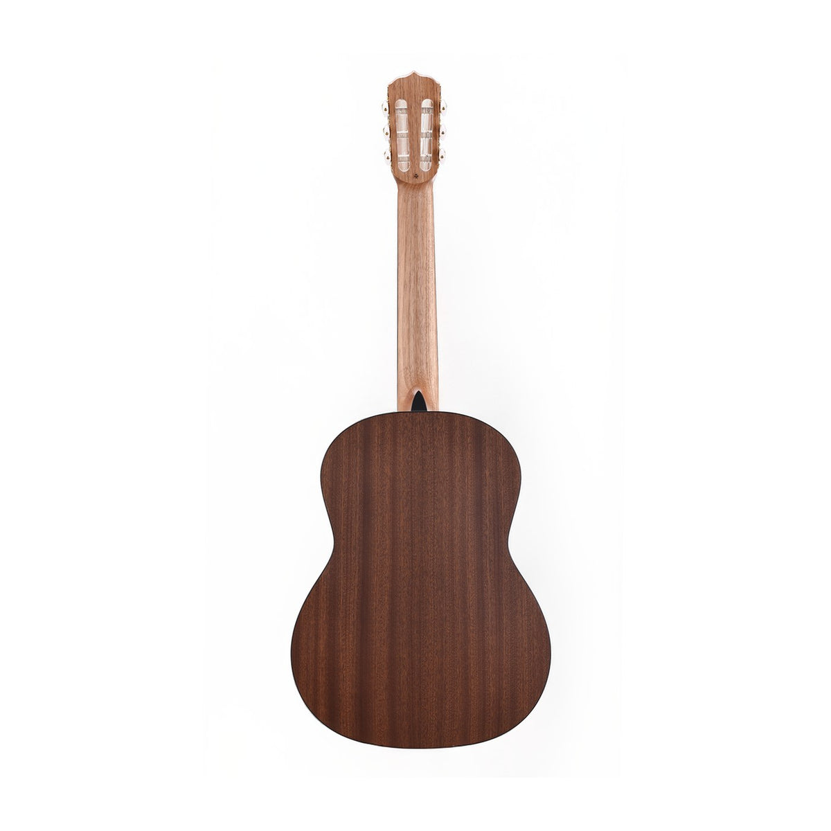 Vedra Model 1 Classical Nylon-String Guitar – Natural Gloss, rear view