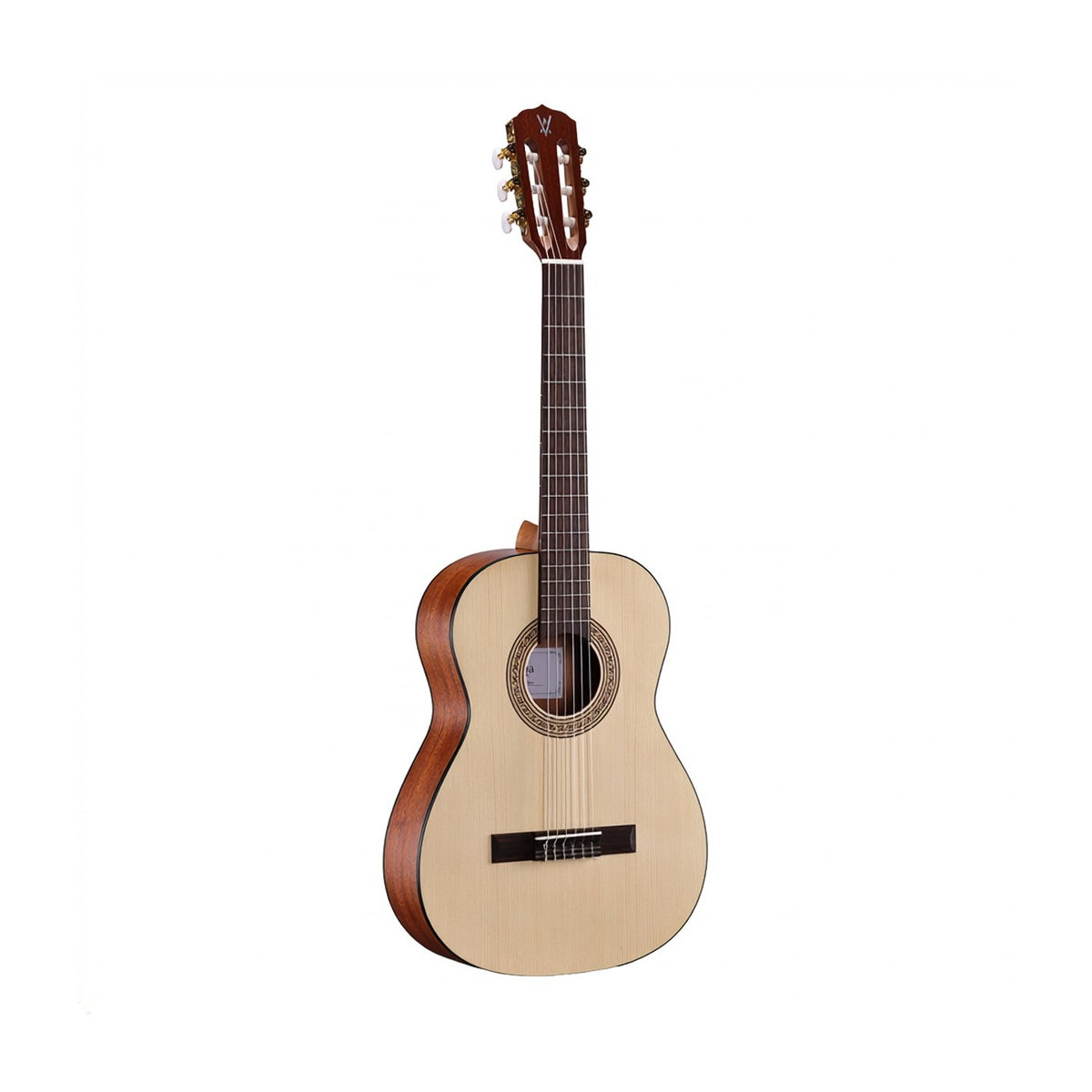Vedra Model 1M 3/4 Size Classical Nylon-String Guitar – Natural Matte, front view
