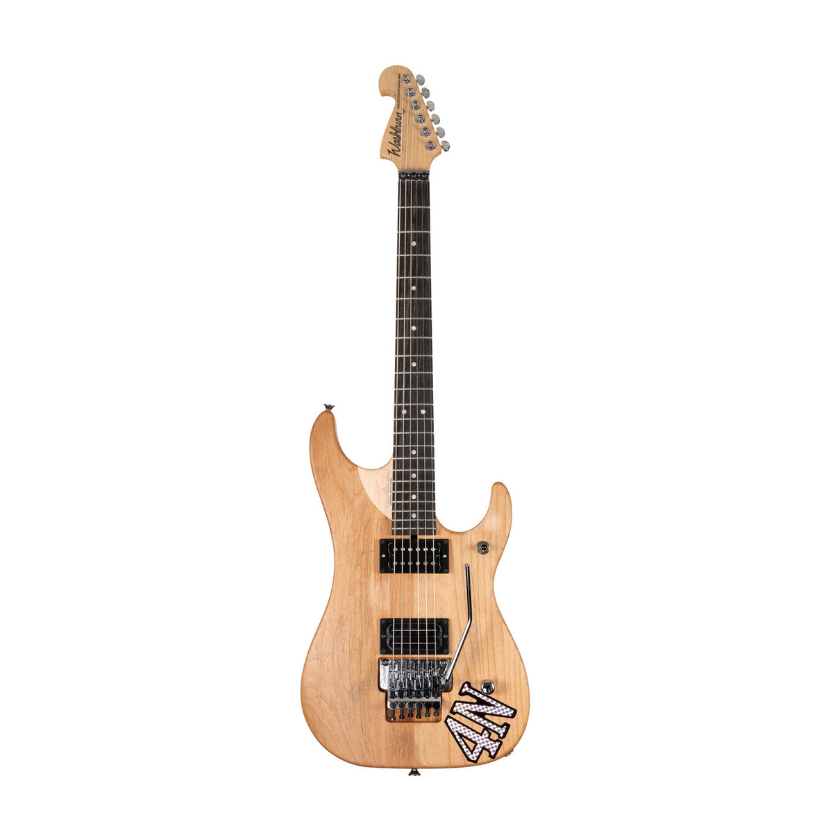 Washburn 4N Nuno Bettencourt USA Electric Guitar – Natural Distressed – full guitar