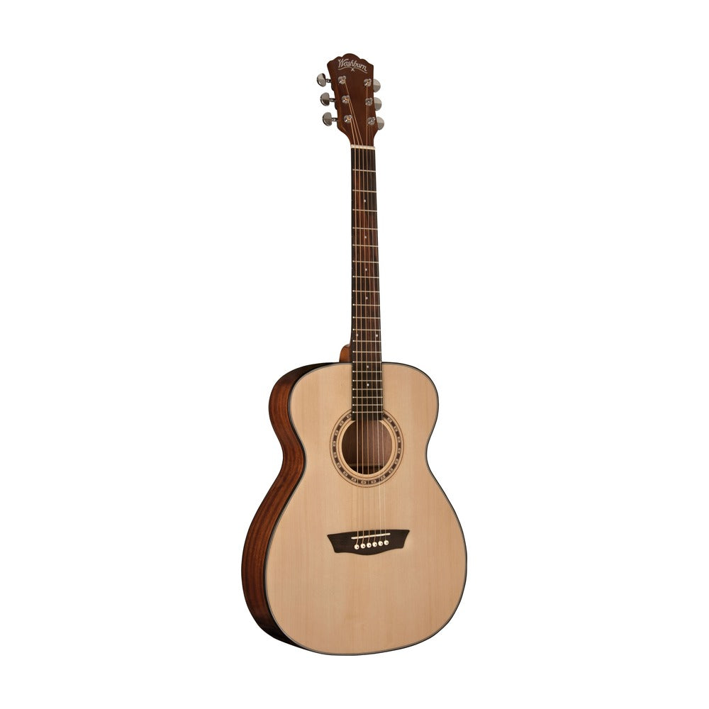 Washburn F5 Apprentice Folk Acoustic Guitar – Natural – complete guitar front view