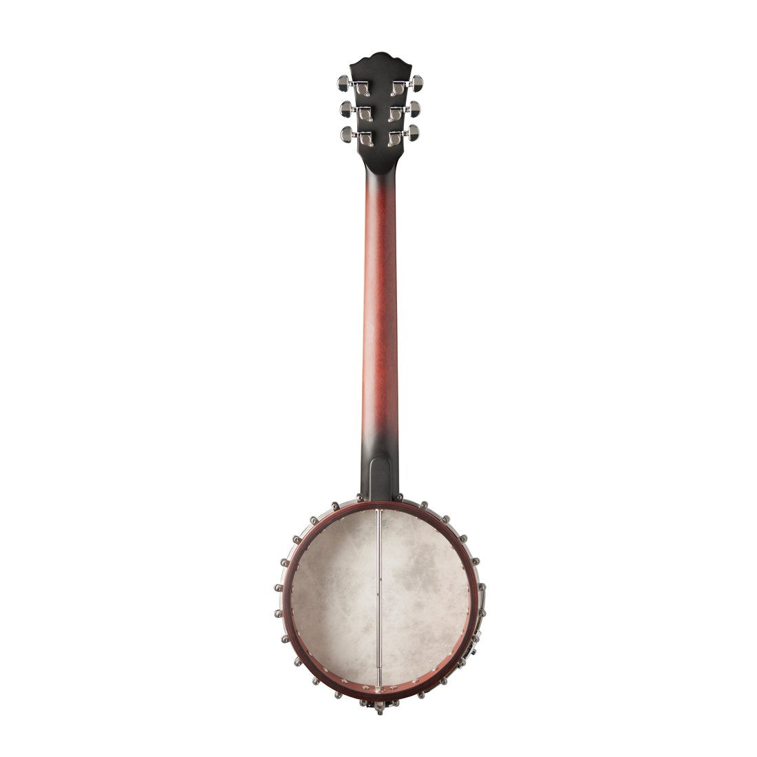 Washburn B6 Americana 6-String Open-Back Banjo – Natural Matte – rear or detail view