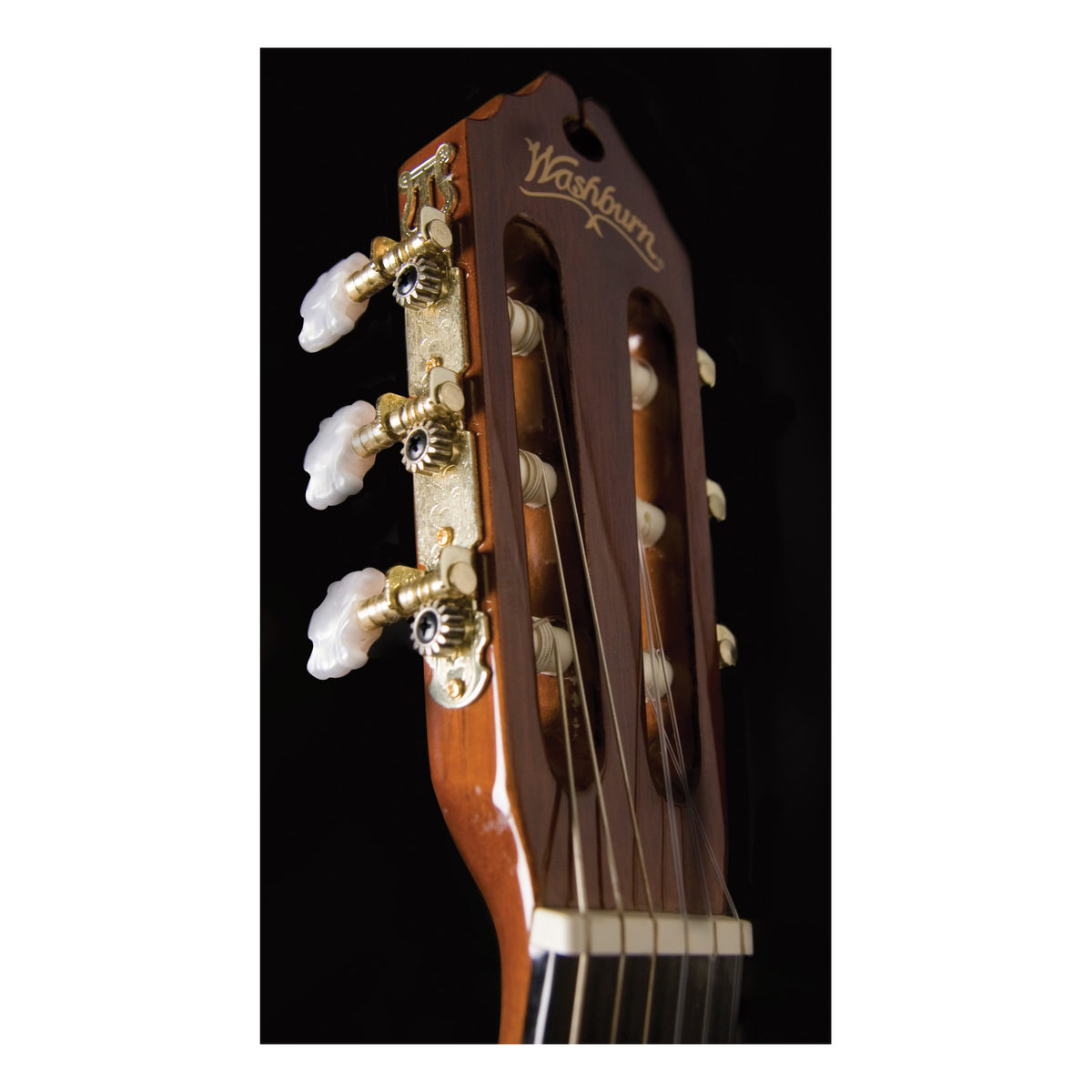 Washburn C5 Classical Nylon-String Guitar – Natural – detail or alternate view 2