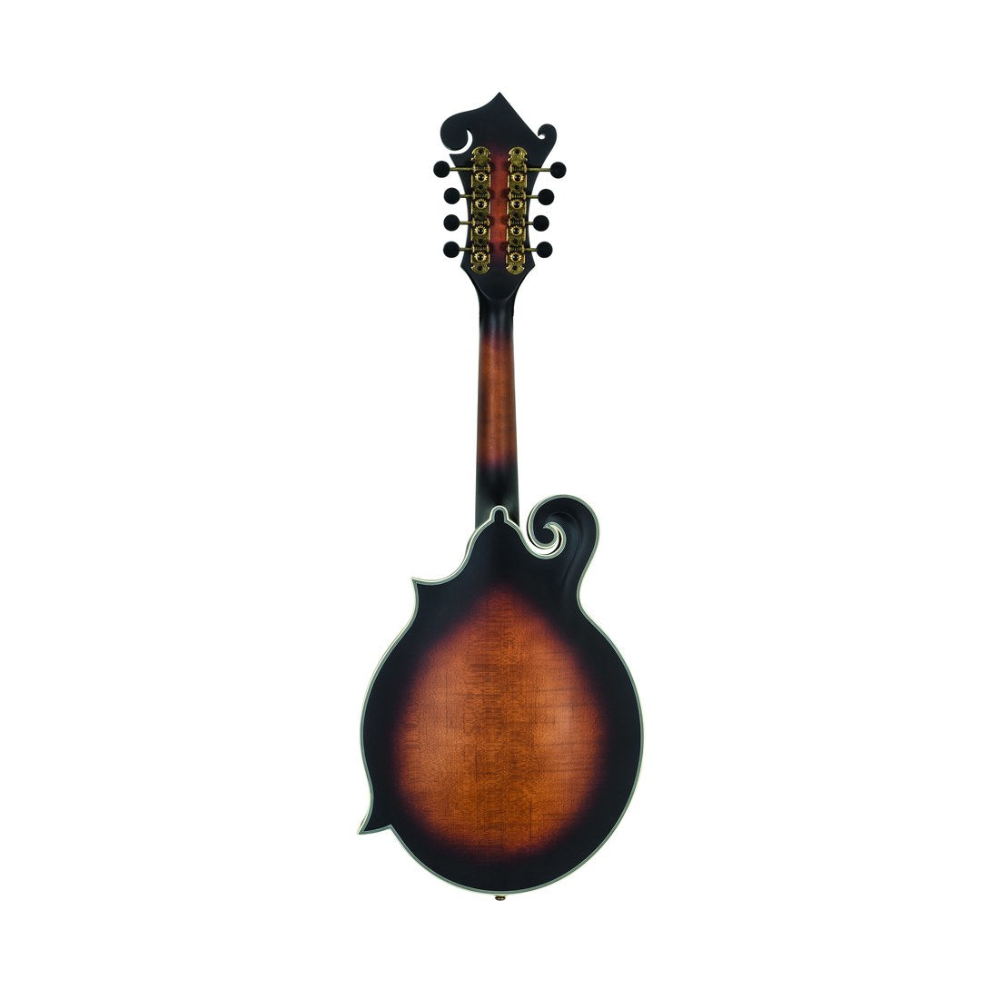 Washburn M118SW Americana F-Style Mandolin with Hard Case – Vintage Natural – rear view