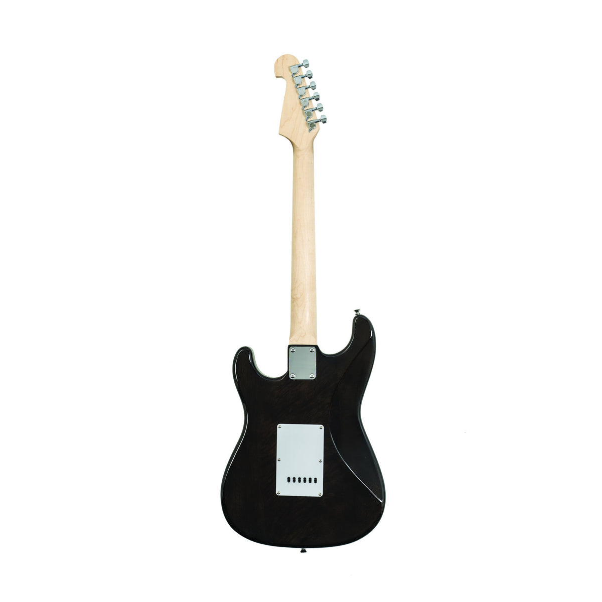 Washburn SDFTB Sonamaster Deluxe Electric Guitar – Trans Black – detail view 1