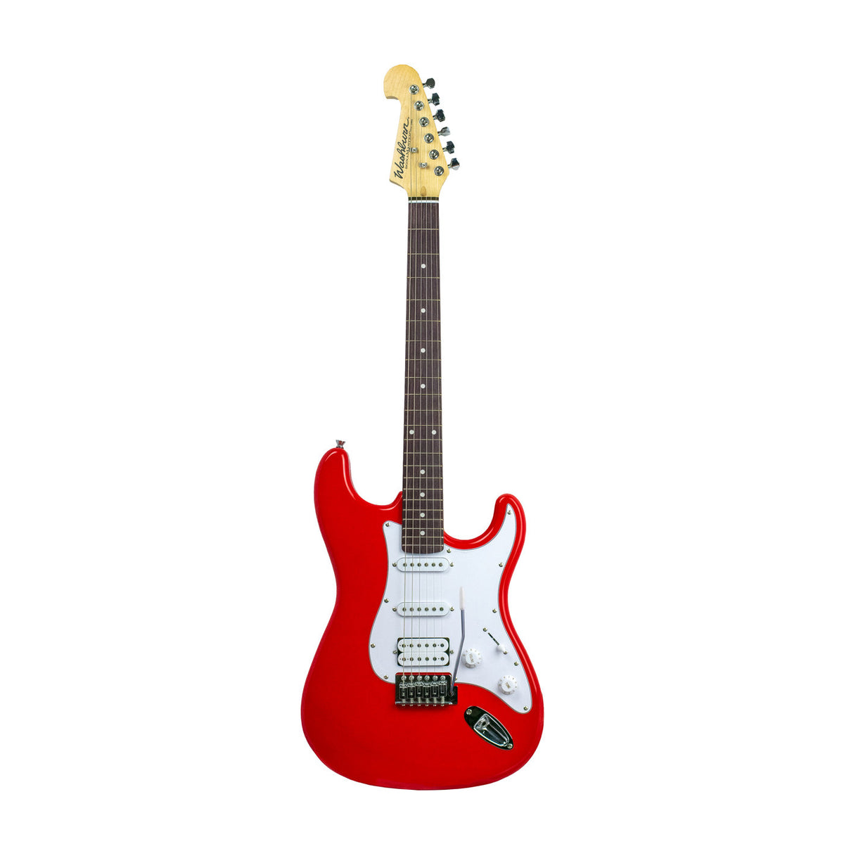 Washburn WS300HR Sonamaster Electric Guitar – Red – front full-length view