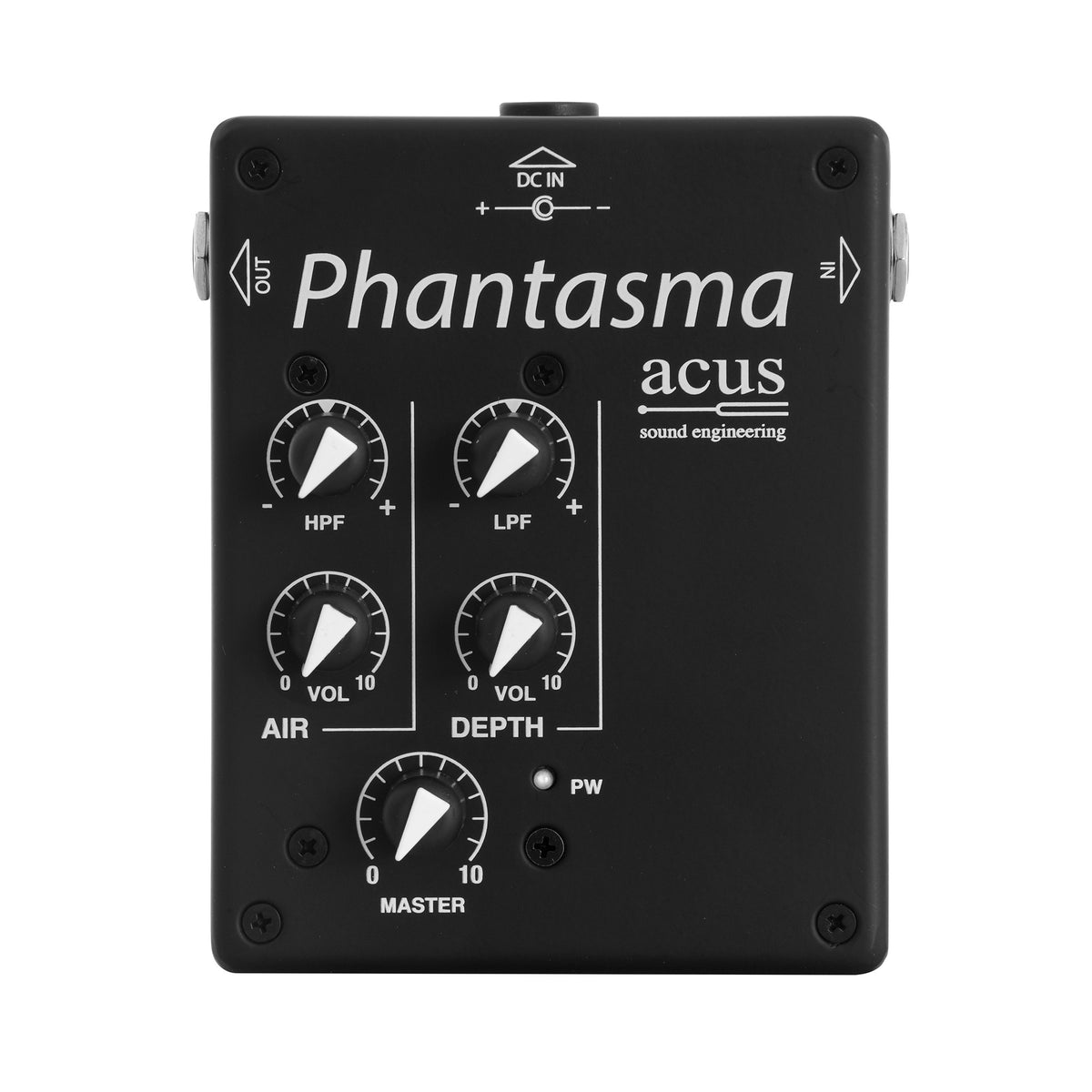 Acus Phantasma acoustic pickup system front control unit
