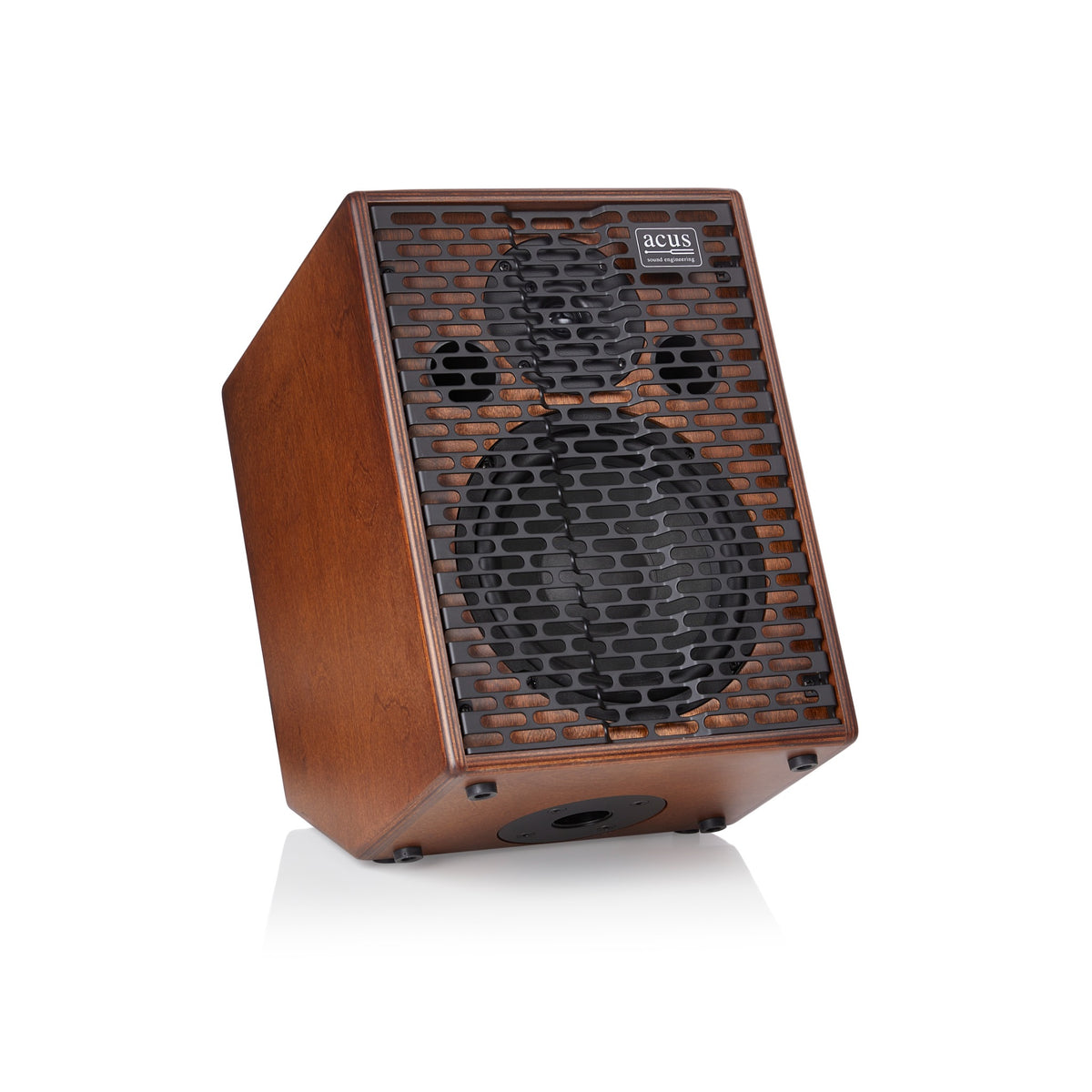 Acus Simon 8 wood finish amplifier front view