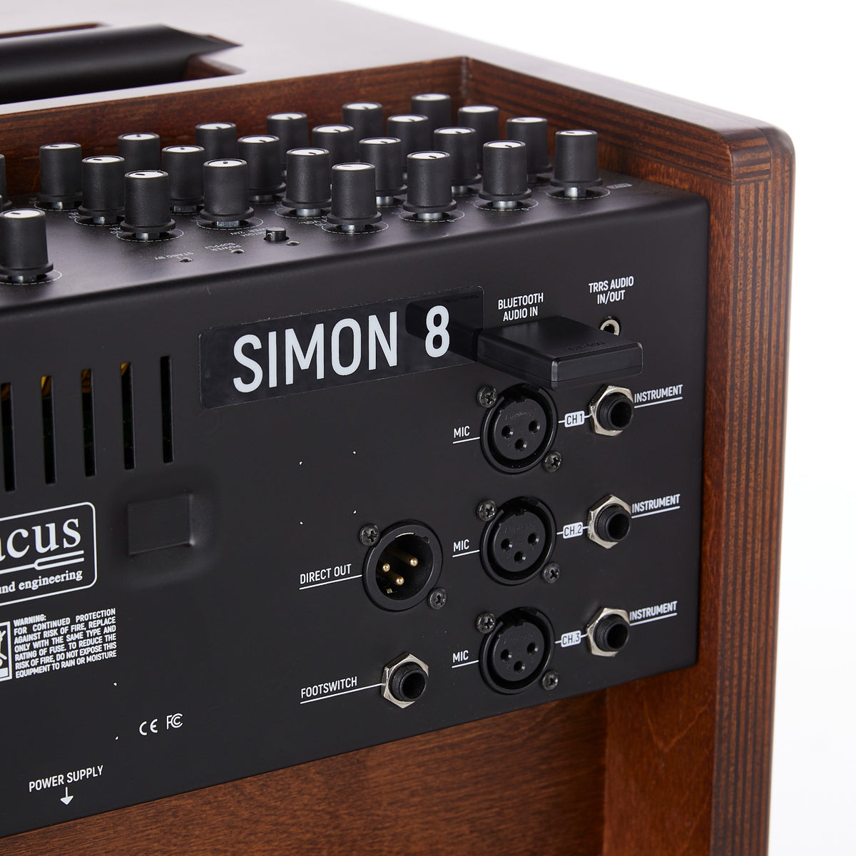 Acus Simon 8 amplifier front